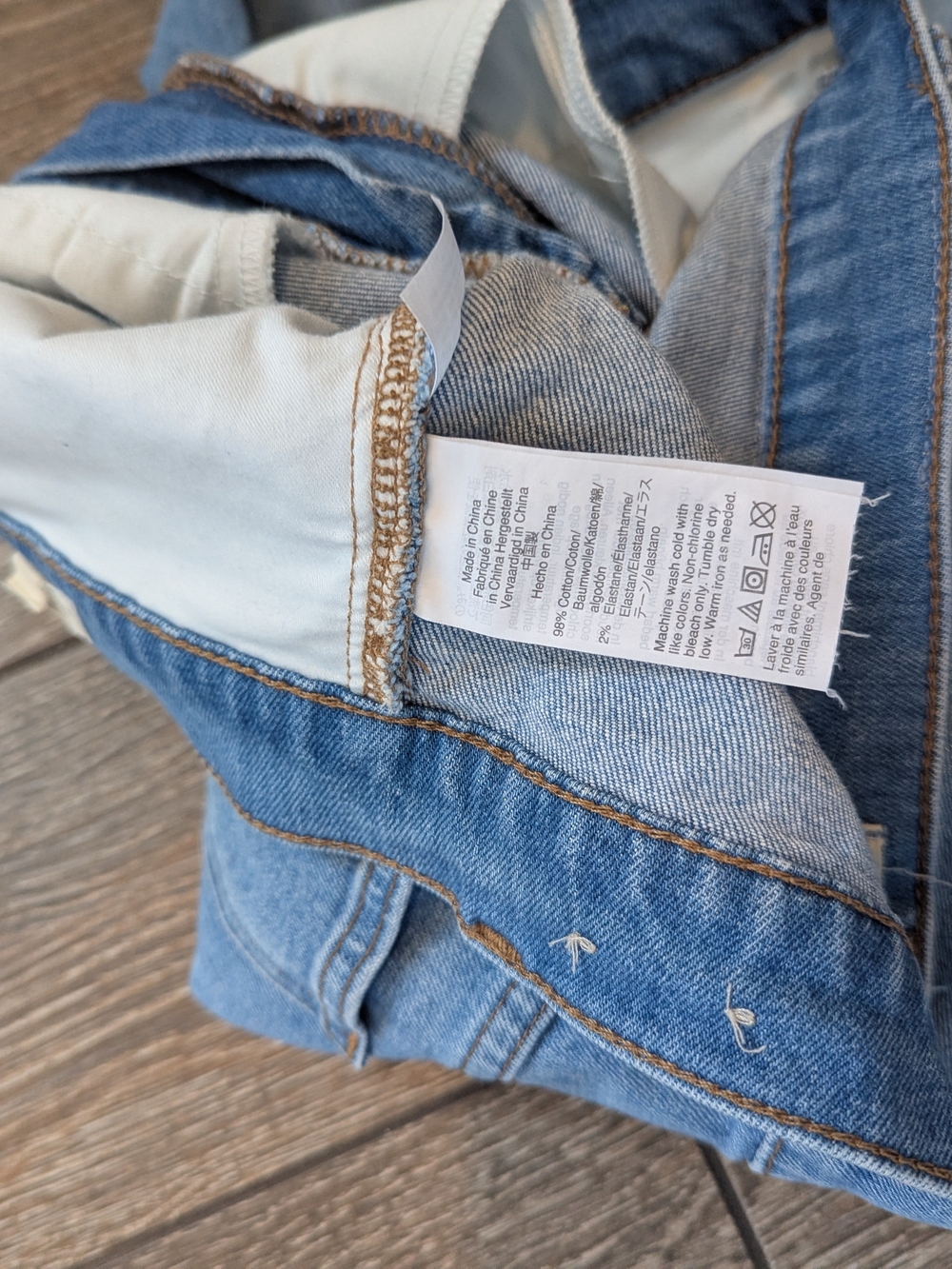 Madewell Wide-Leg Cropped Jeans Size 31 Light Wash Summer Denim High Rise - Picture 5 of 12